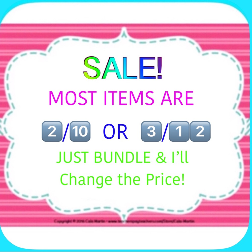 💗MOST ITEMS ON SALE!